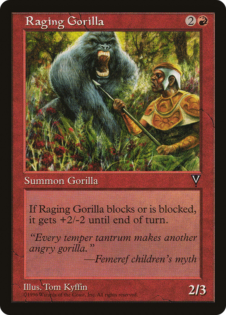 Raging Gorilla Card Image