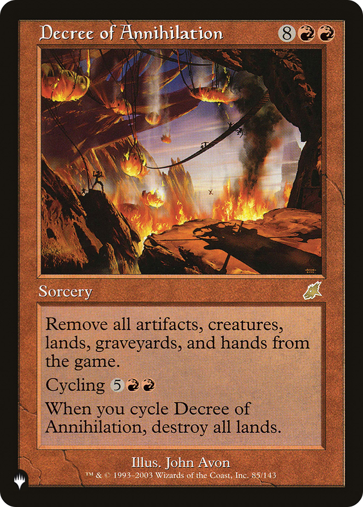Decree of Annihilation Card Image