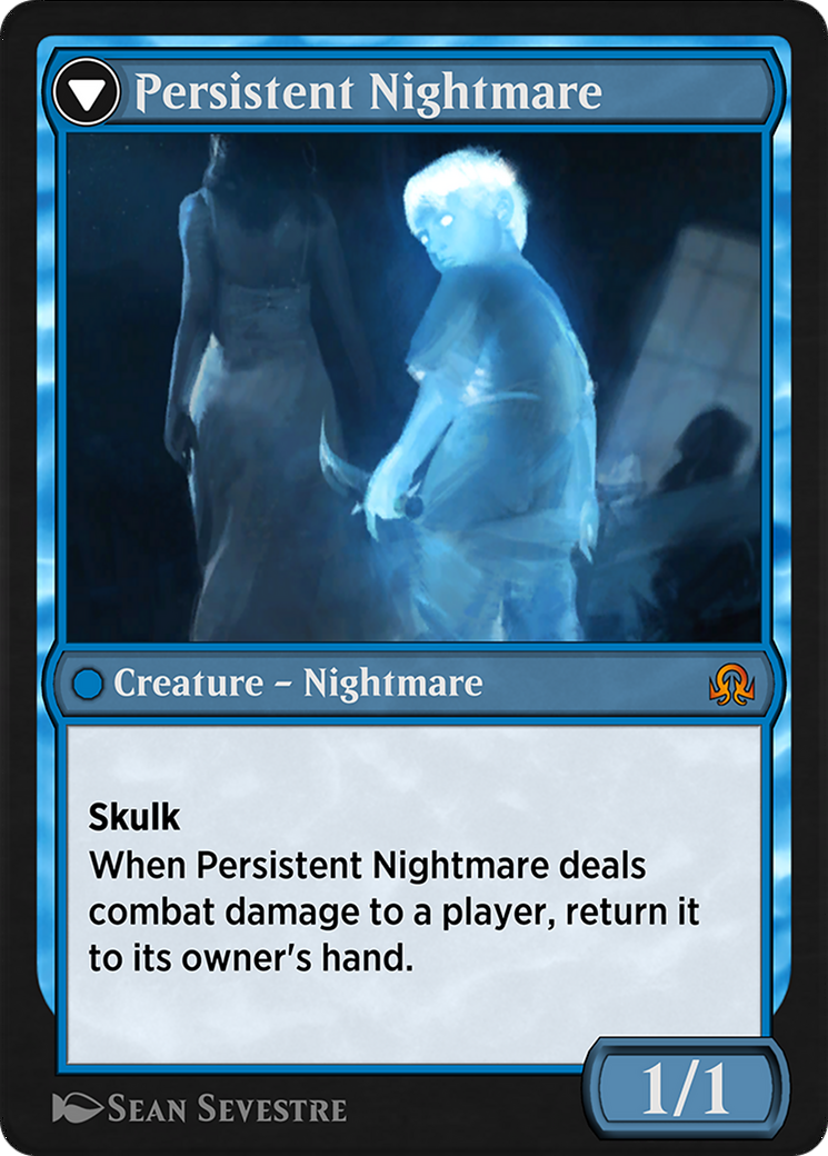 Startled Awake // Persistent Nightmare Card Image