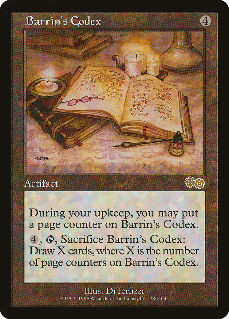 Barrin's Codex Card Image