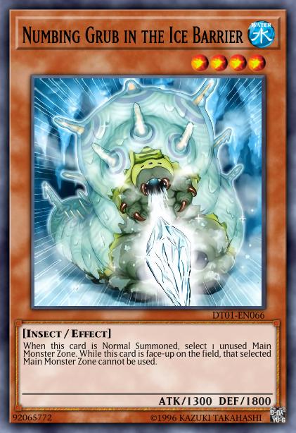 Numbing Grub in the Ice Barrier Card Image