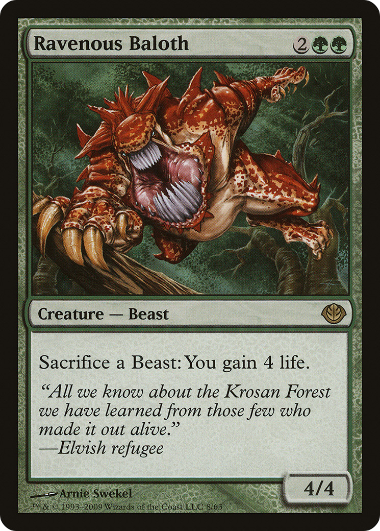 Ravenous Baloth Card Image