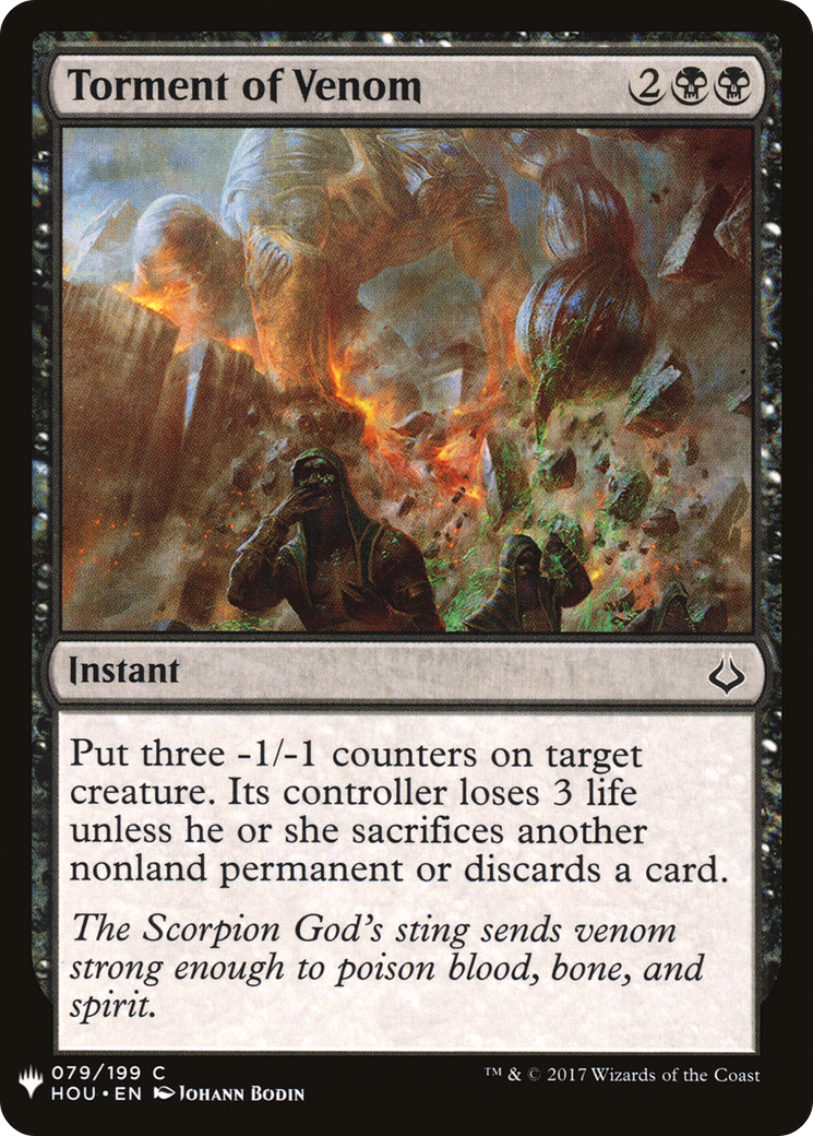 Torment of Venom Card Image