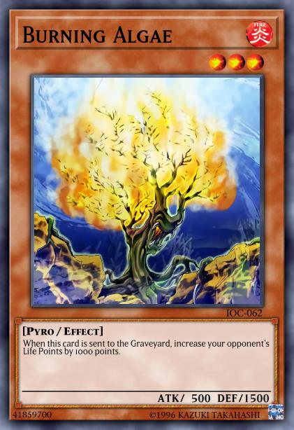 Burning Algae Card Image