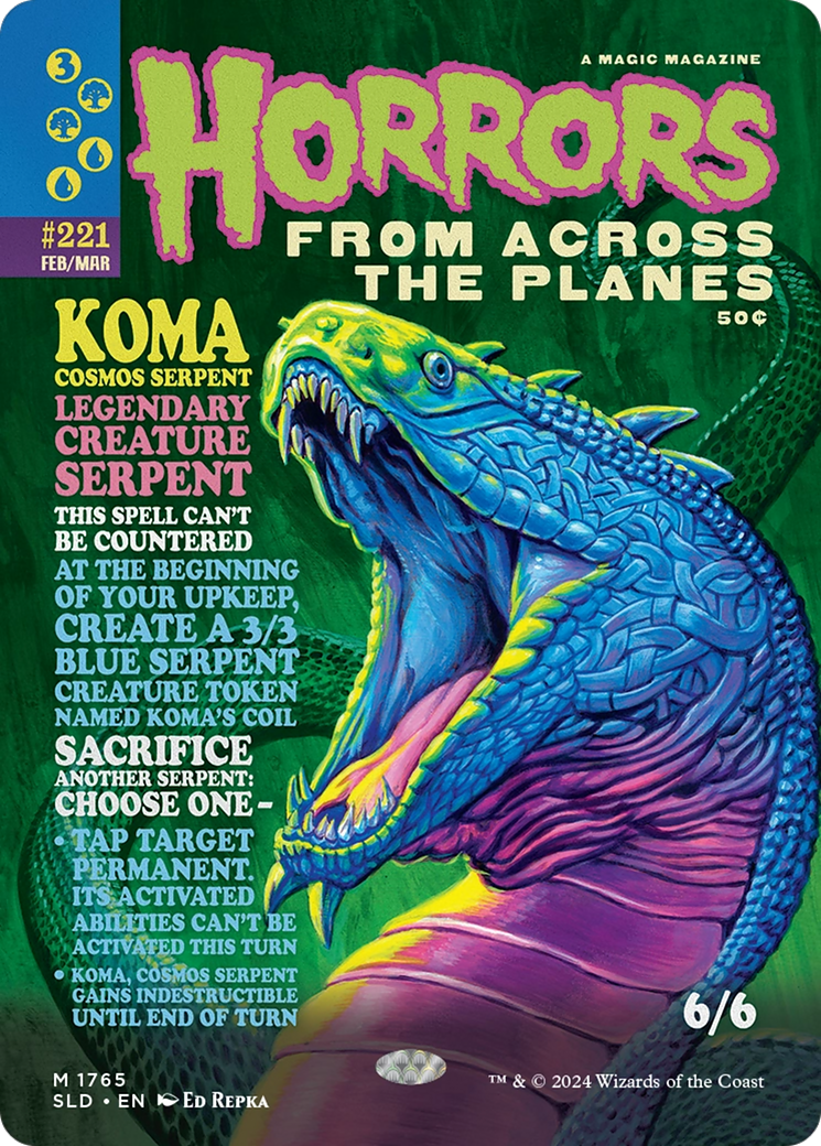 Koma, Cosmos Serpent Card Image