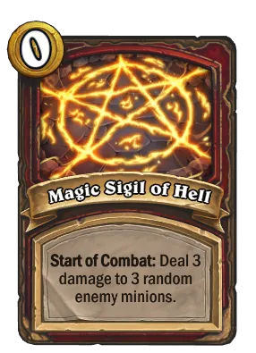 Magic Sigil of Hell Card Image