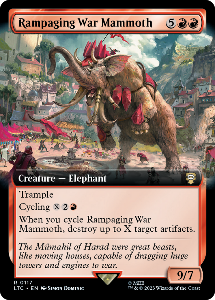 Rampaging War Mammoth Card Image