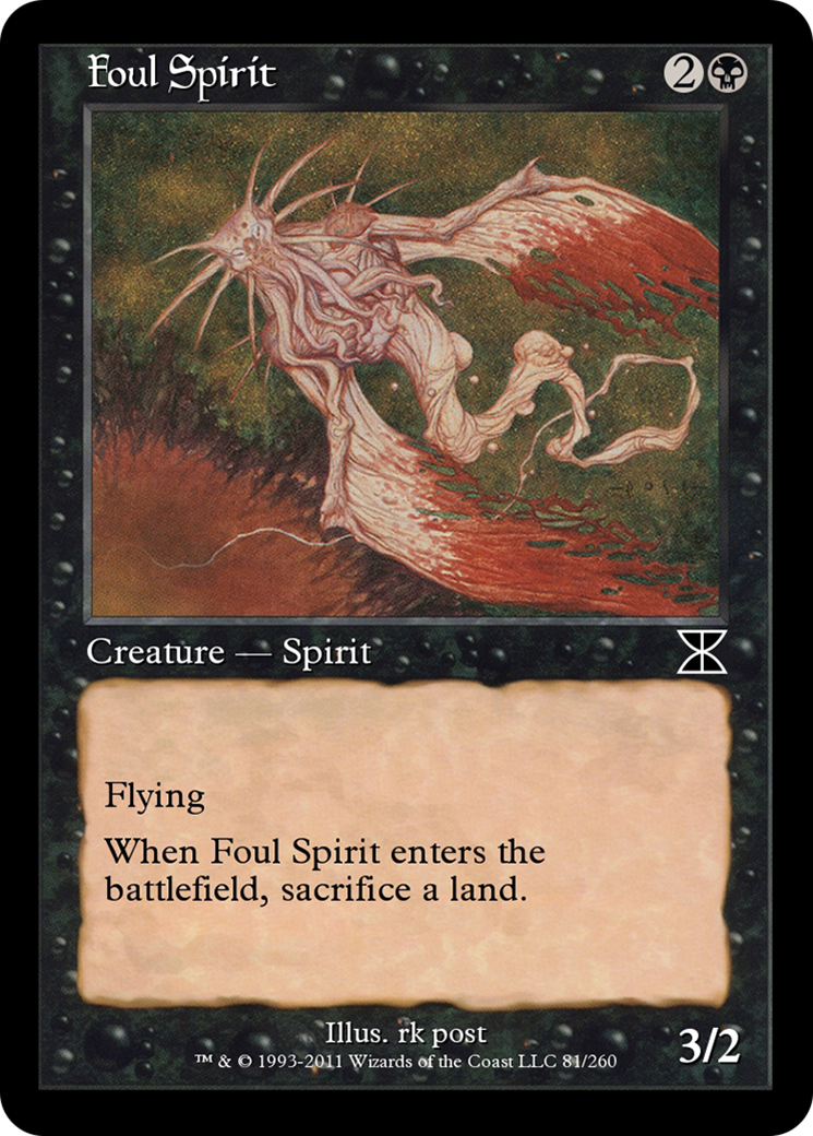 Foul Spirit Card Image