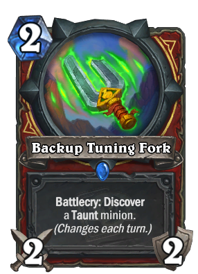 Backup Tuning Fork Card Image