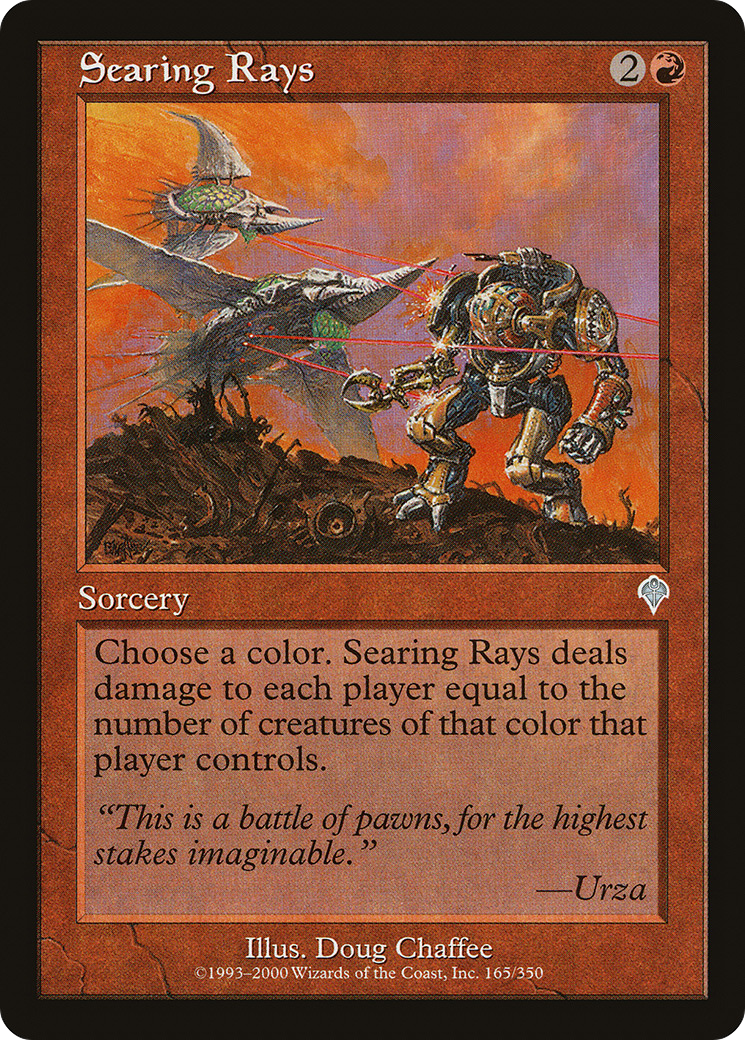 Searing Rays Card Image