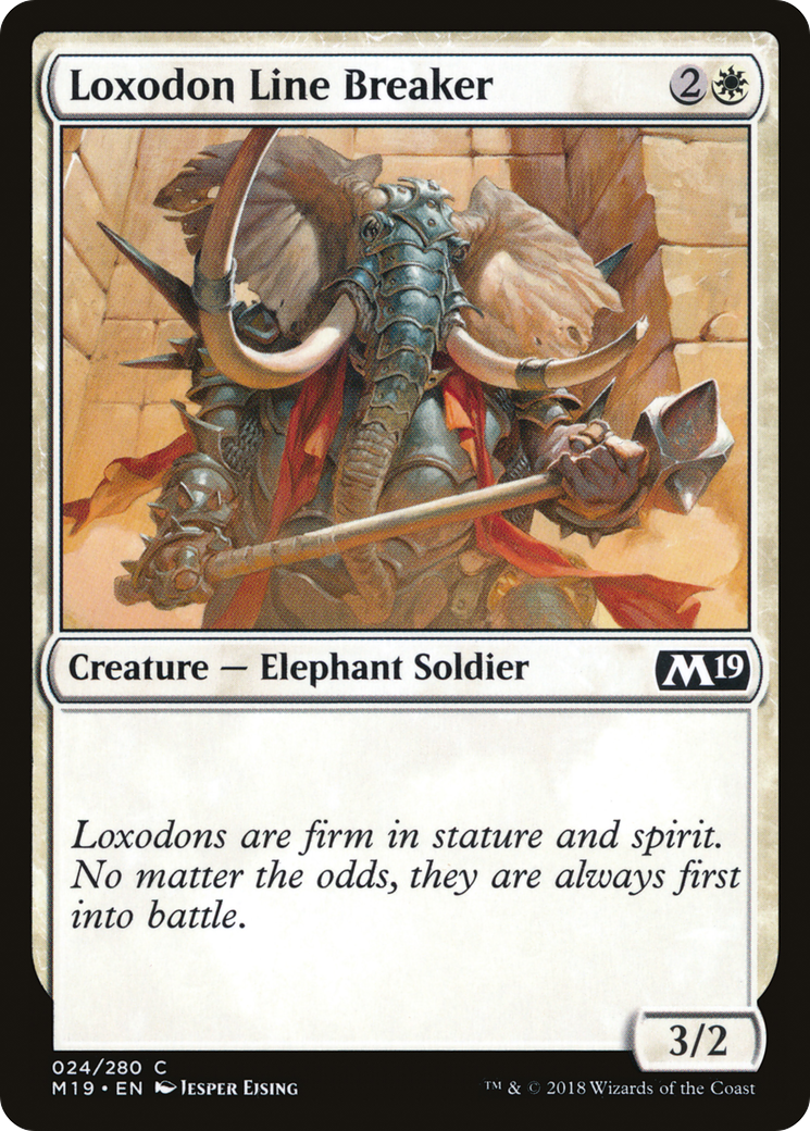 Loxodon Line Breaker Card Image