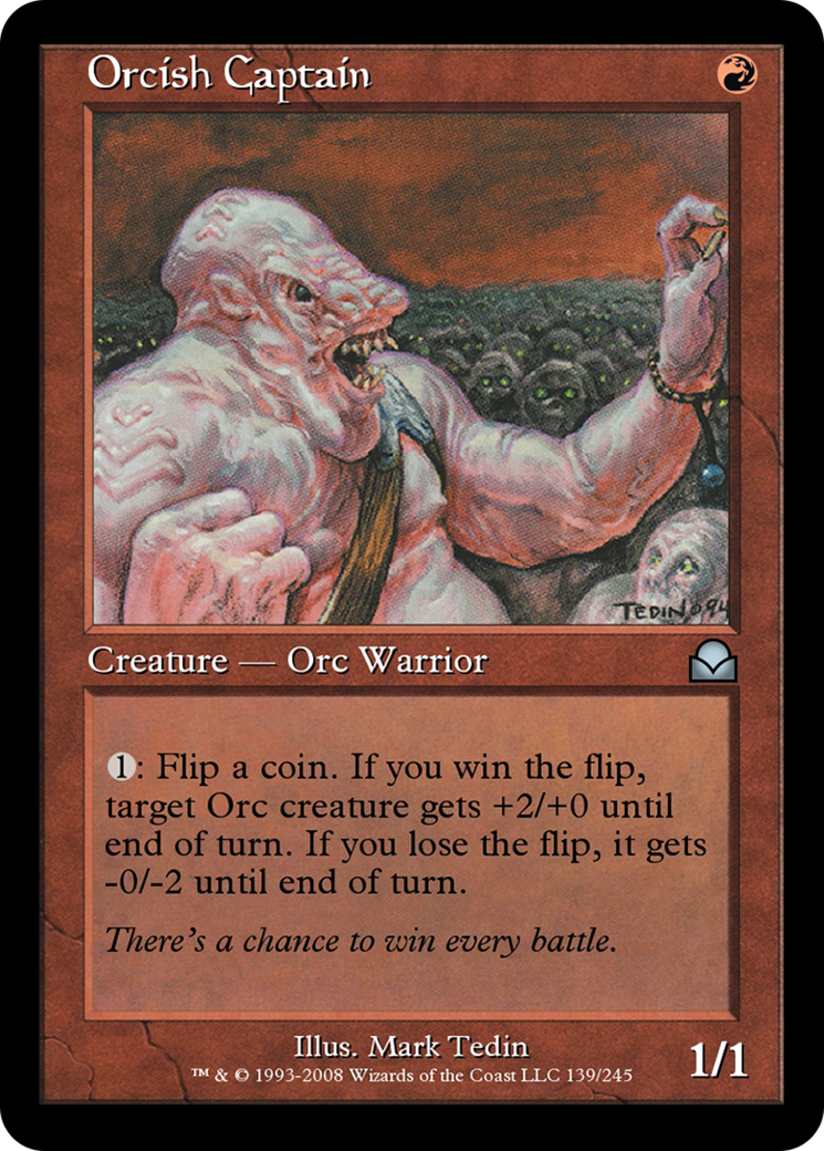 Orcish Captain Card Image