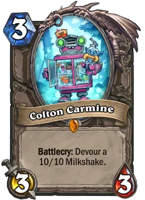 Colton Carmine Card Image