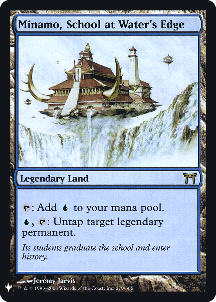 Minamo, School at Water's Edge Card Image