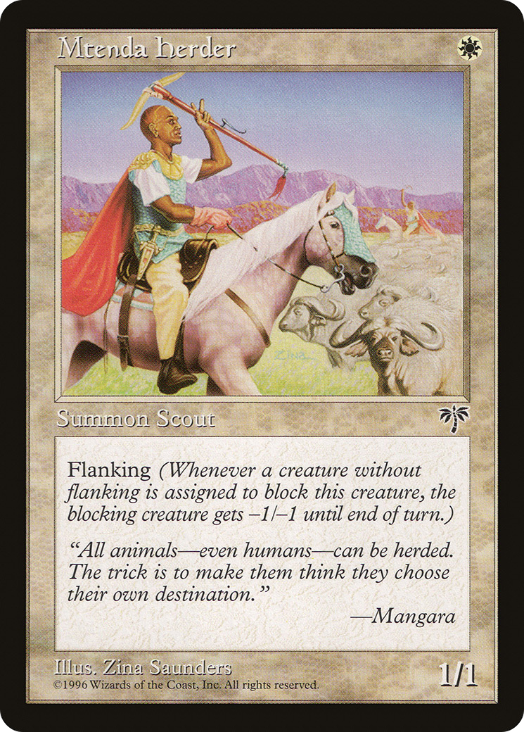 Mtenda Herder Card Image
