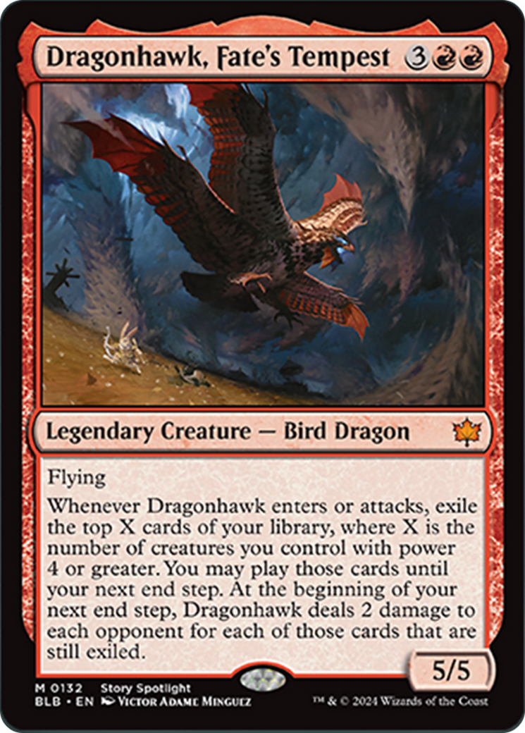 Dragonhawk, Fate's Tempest Card Image