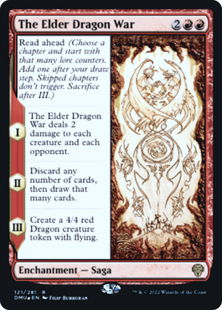 The Elder Dragon War Card Image