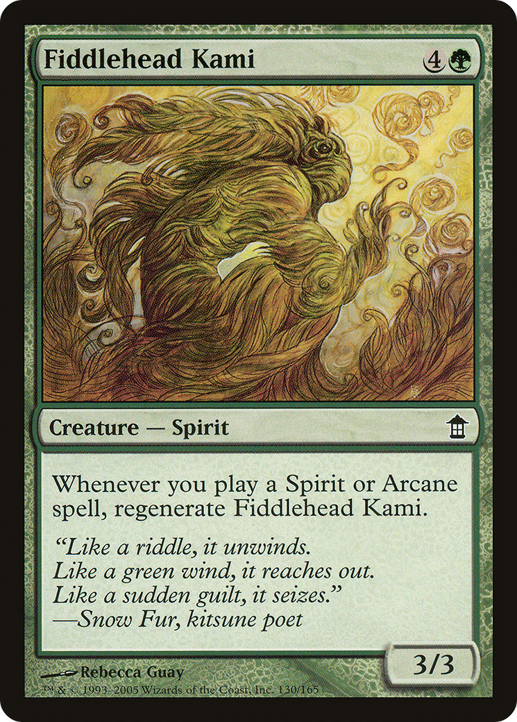 Fiddlehead Kami Card Image