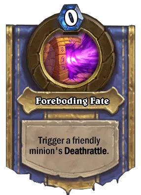 Foreboding Fate Card Image