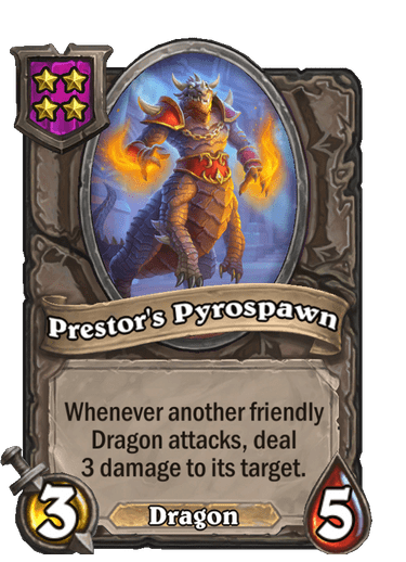 Prestor's Pyrospawn Card Image