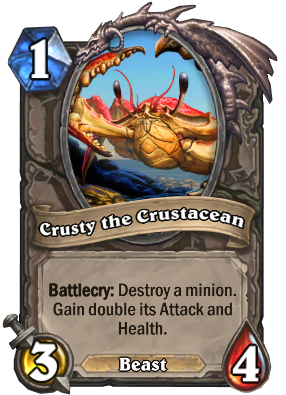 Crusty the Crustacean Card Image