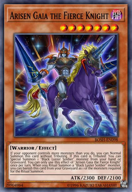 Arisen Gaia the Fierce Knight Card Image