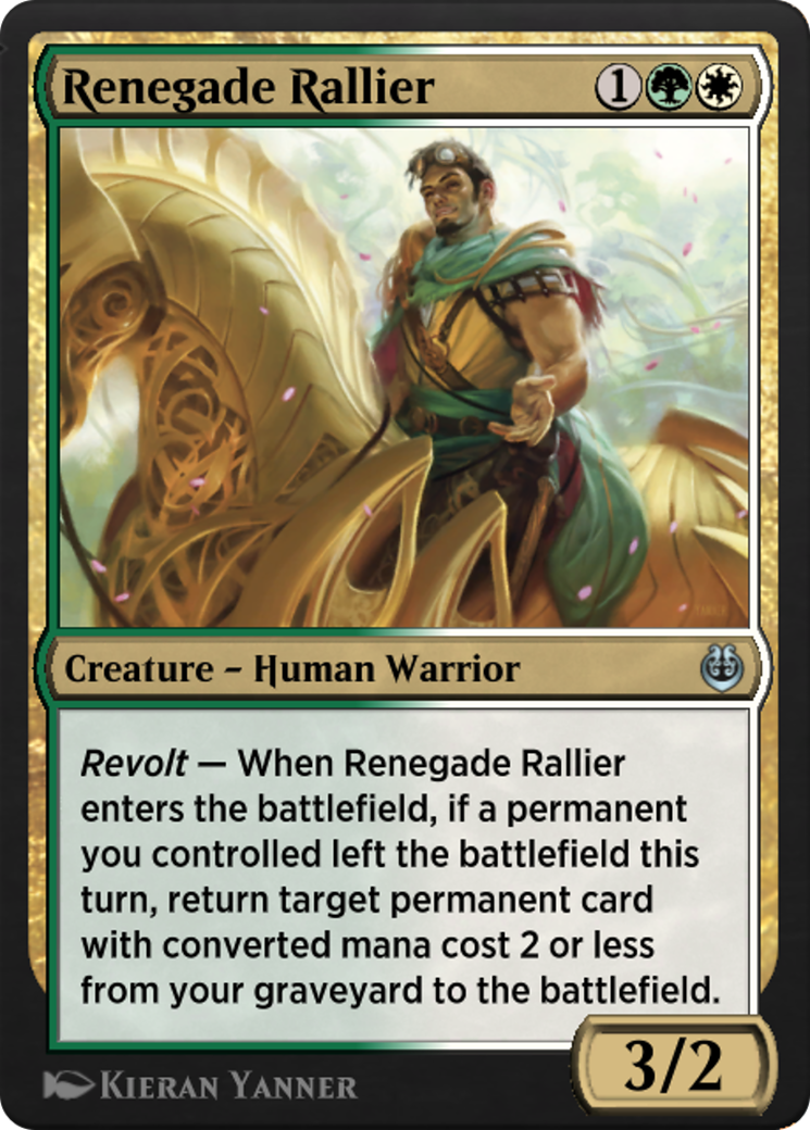Renegade Rallier Card Image