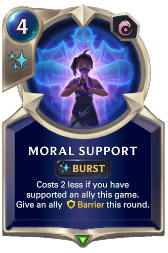 Moral Support Card Image
