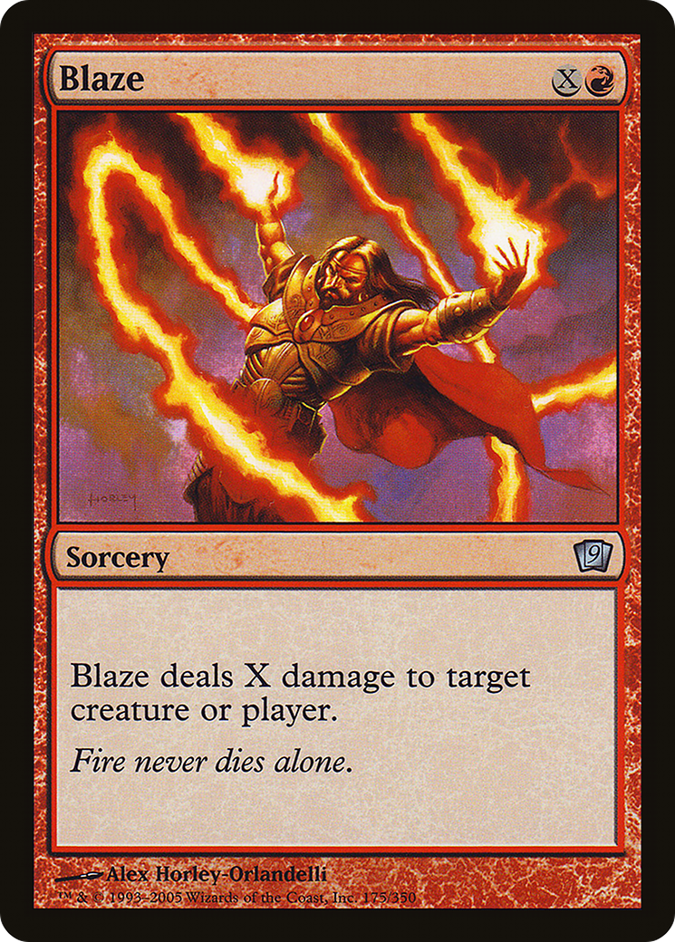 Blaze Card Image