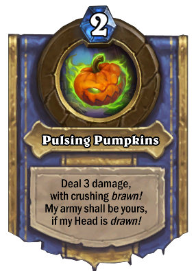Pulsing Pumpkins Card Image