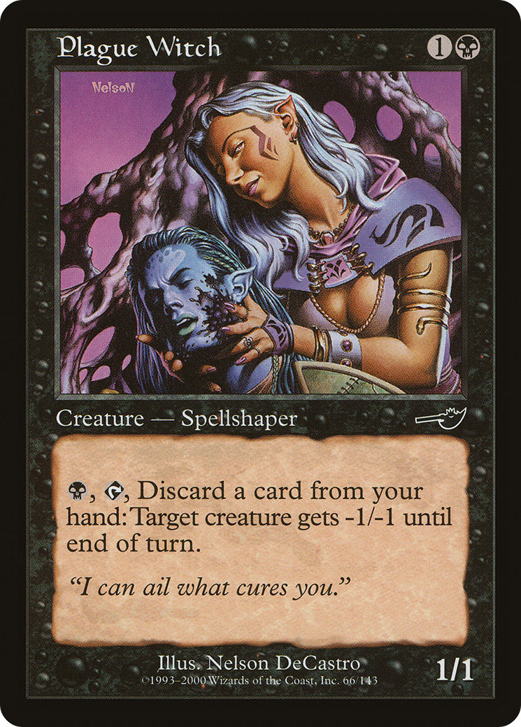 Plague Witch Card Image