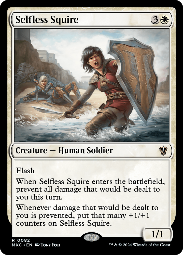Selfless Squire Card Image