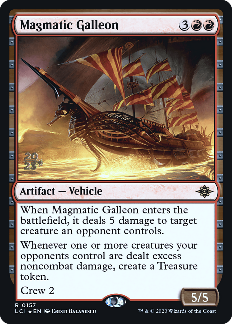 Magmatic Galleon Card Image