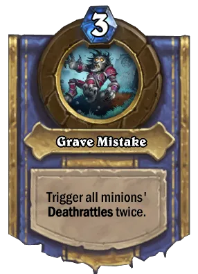 Grave Mistake Card Image