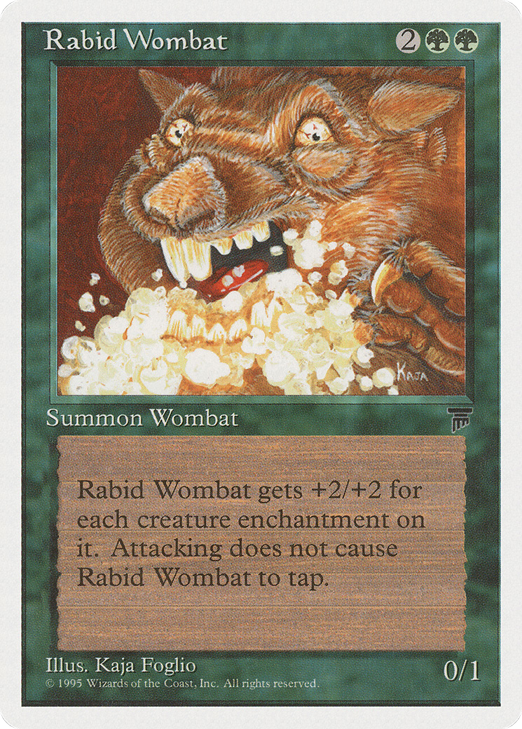Rabid Wombat Card Image