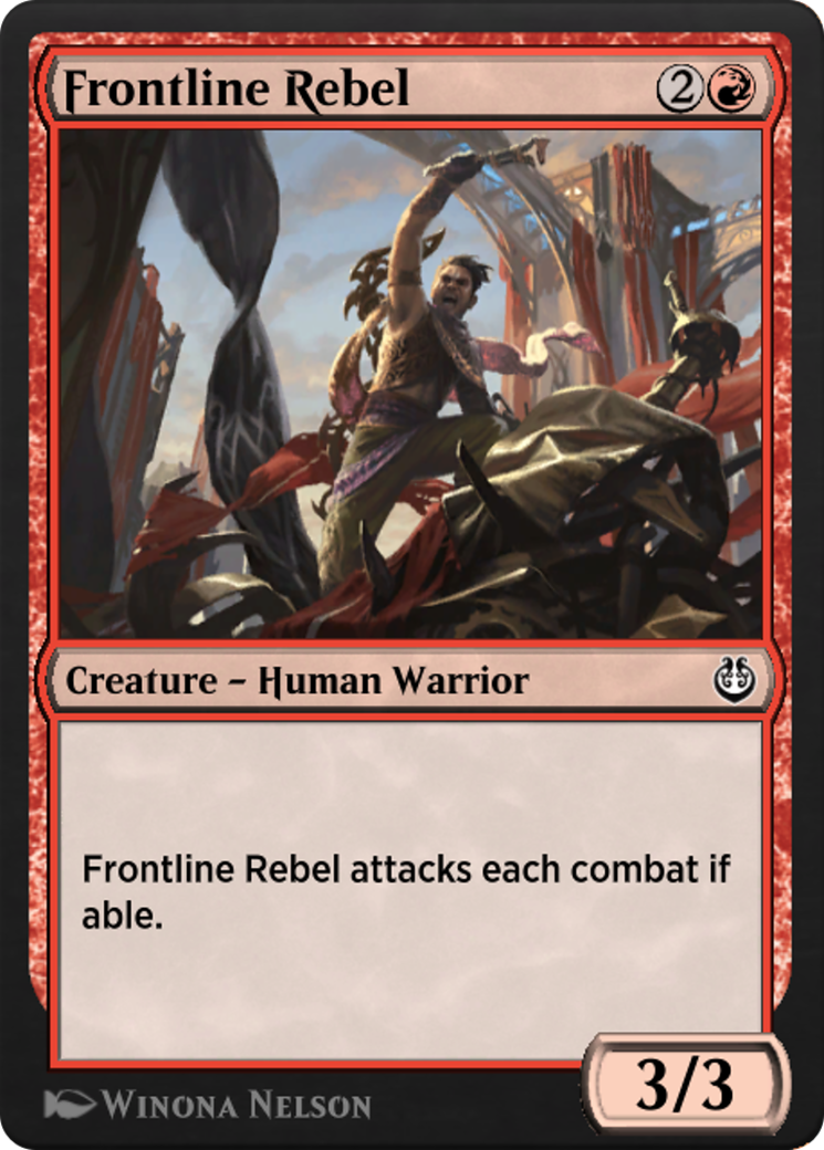 Frontline Rebel Card Image