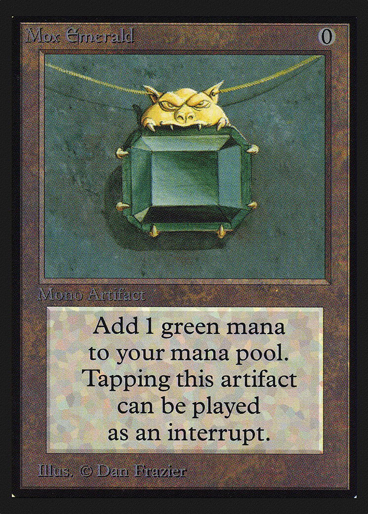 Mox Emerald Card Image