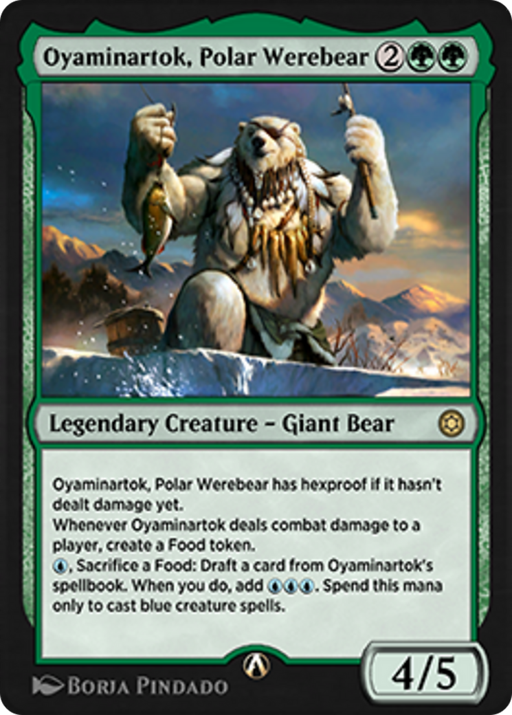 Oyaminartok, Polar Werebear Card Image