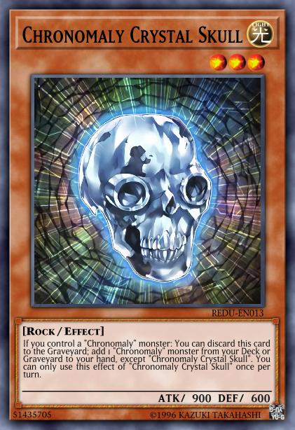 Chronomaly Crystal Skull Card Image