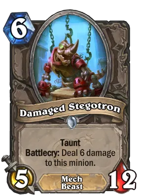Damaged Stegotron Card Image