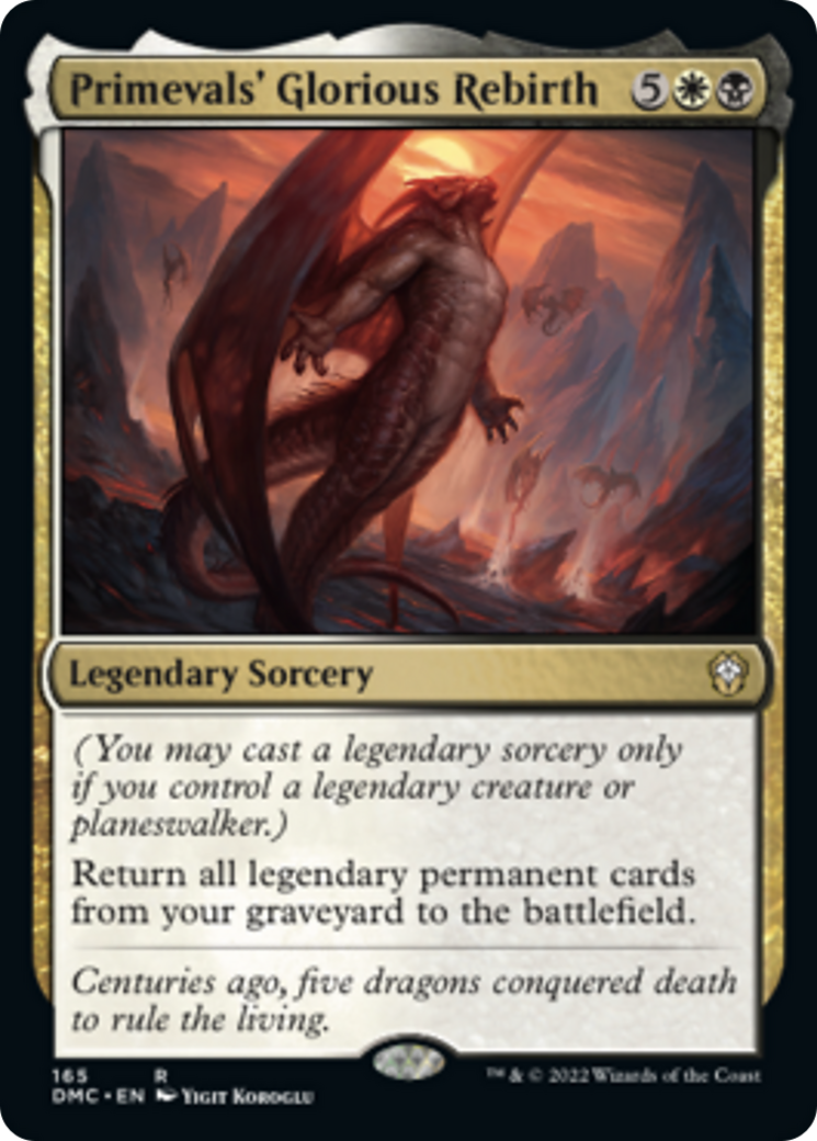 Primevals' Glorious Rebirth Card Image