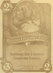 Hologram Operator Card Image