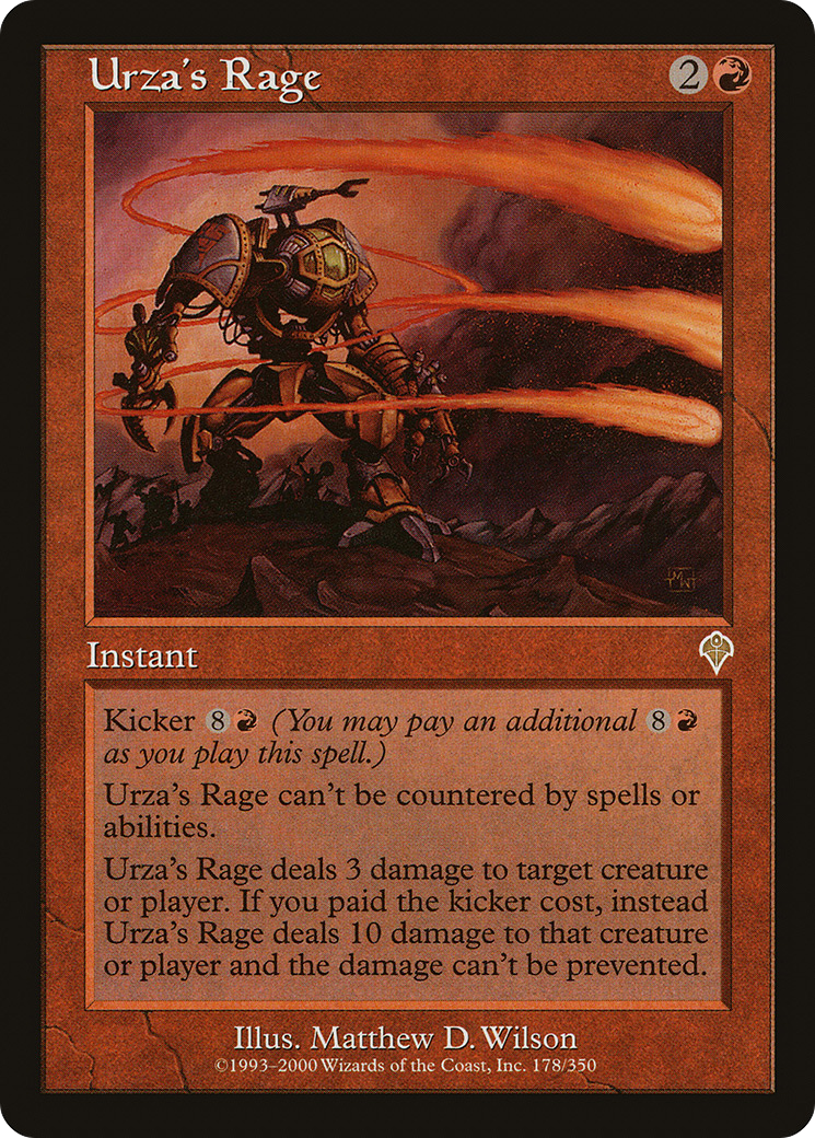 Urza's Rage Card Image