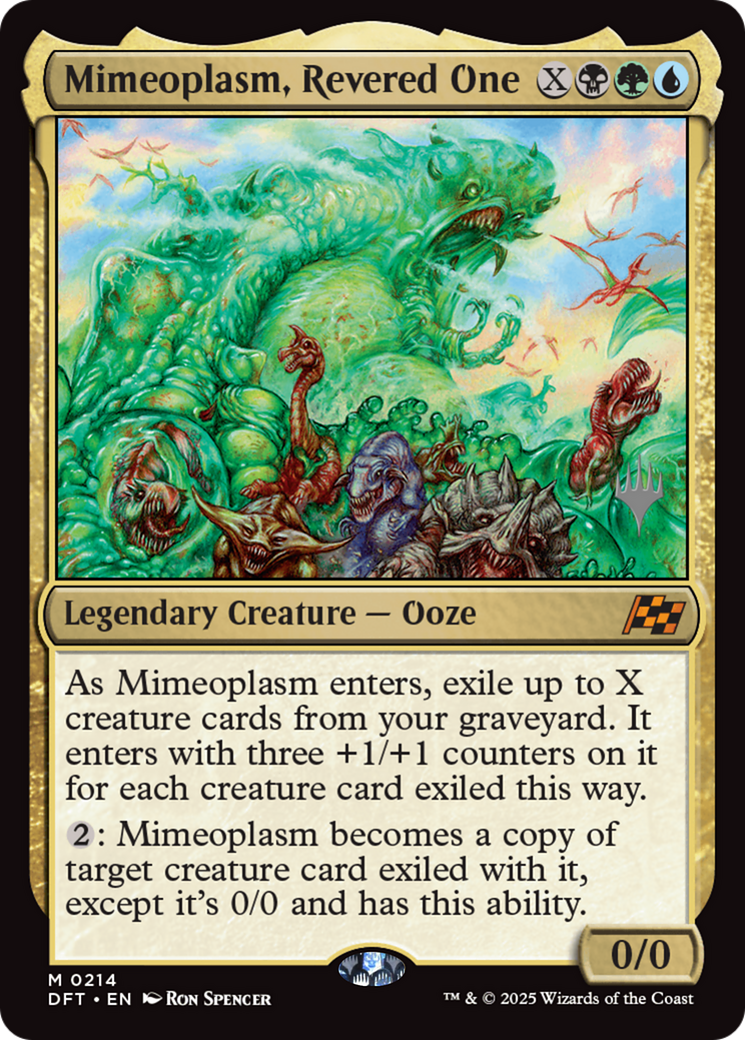 Mimeoplasm, Revered One Card Image