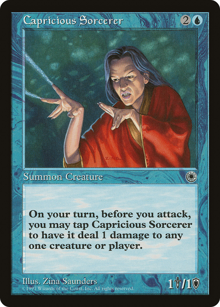 Capricious Sorcerer Card Image