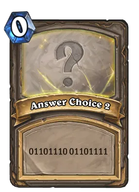 Answer Choice 2 Card Image