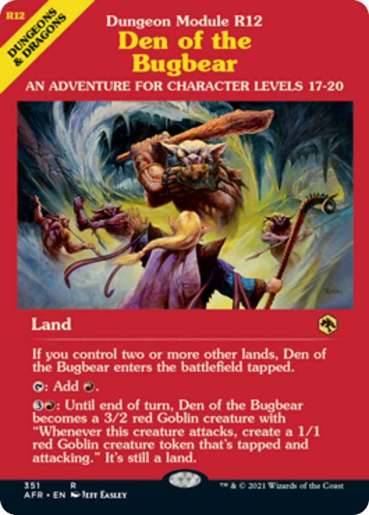 Den of the Bugbear Card Image