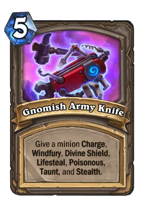 Gnomish Army Knife Card Image