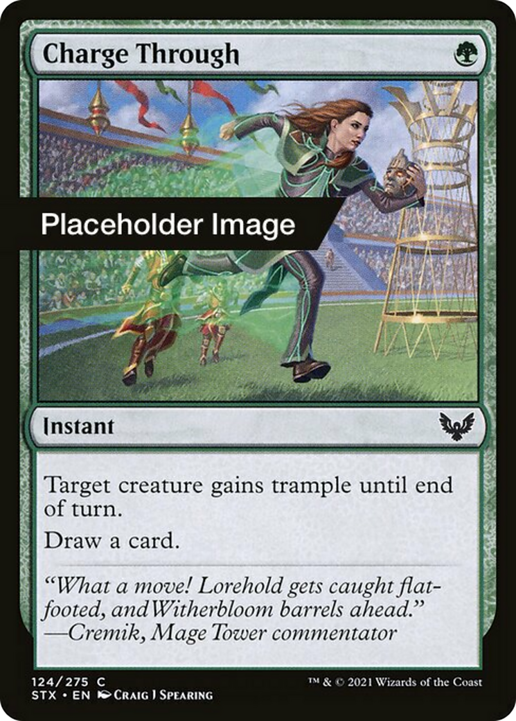 Charge Through Card Image