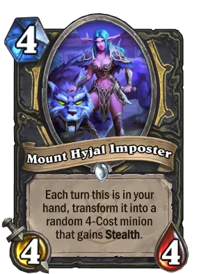 Mount Hyjal Imposter Card Image